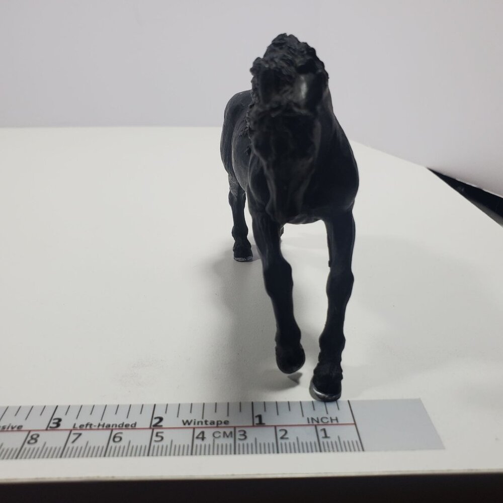 2005 Safari LTD Friesian Horse Black 5" Figure Retired - Picture 15 of 16
